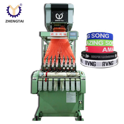 Qualität Zhengtai elastic and non-elastic webbing jacquard fabric weaving machines jacquard loom machine fabric jacquard narrow band making machine usine